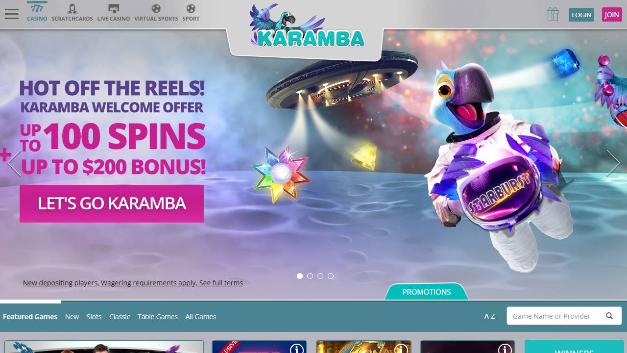 free spins karamba